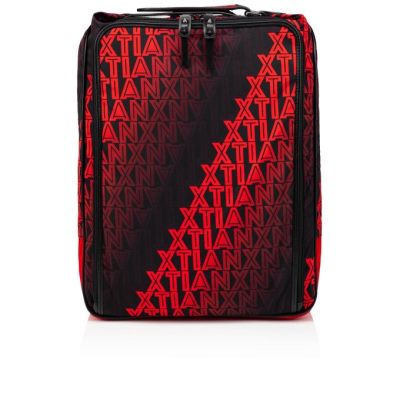 Mochilas Hop'n Zip Christian Louboutin Hombre - Negros/Rojos - 1190715F065